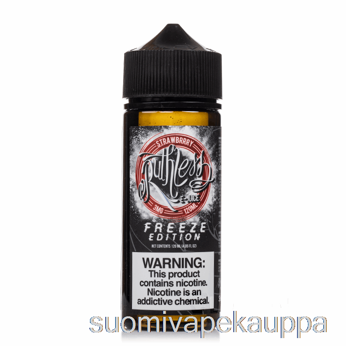 Vape Kauppa Mansikka - Freeze Edition - Ruthless Vapor - 120ml 0mg